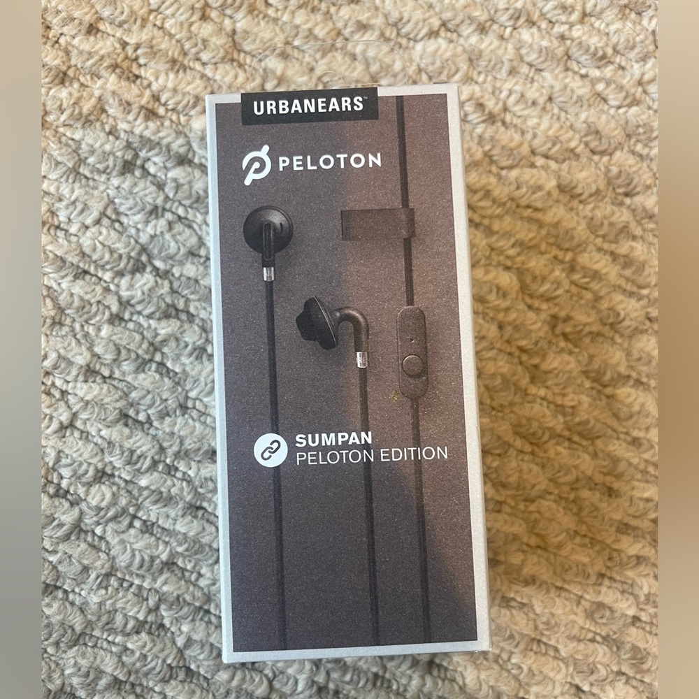New in Box Peloton Urbanears In Ear Headphones